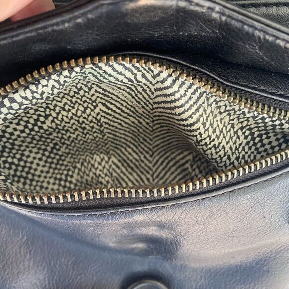 Rebecca Minkoff Mini Mac Black Leather Crossbody Chain Strap - Picture 5 of 10